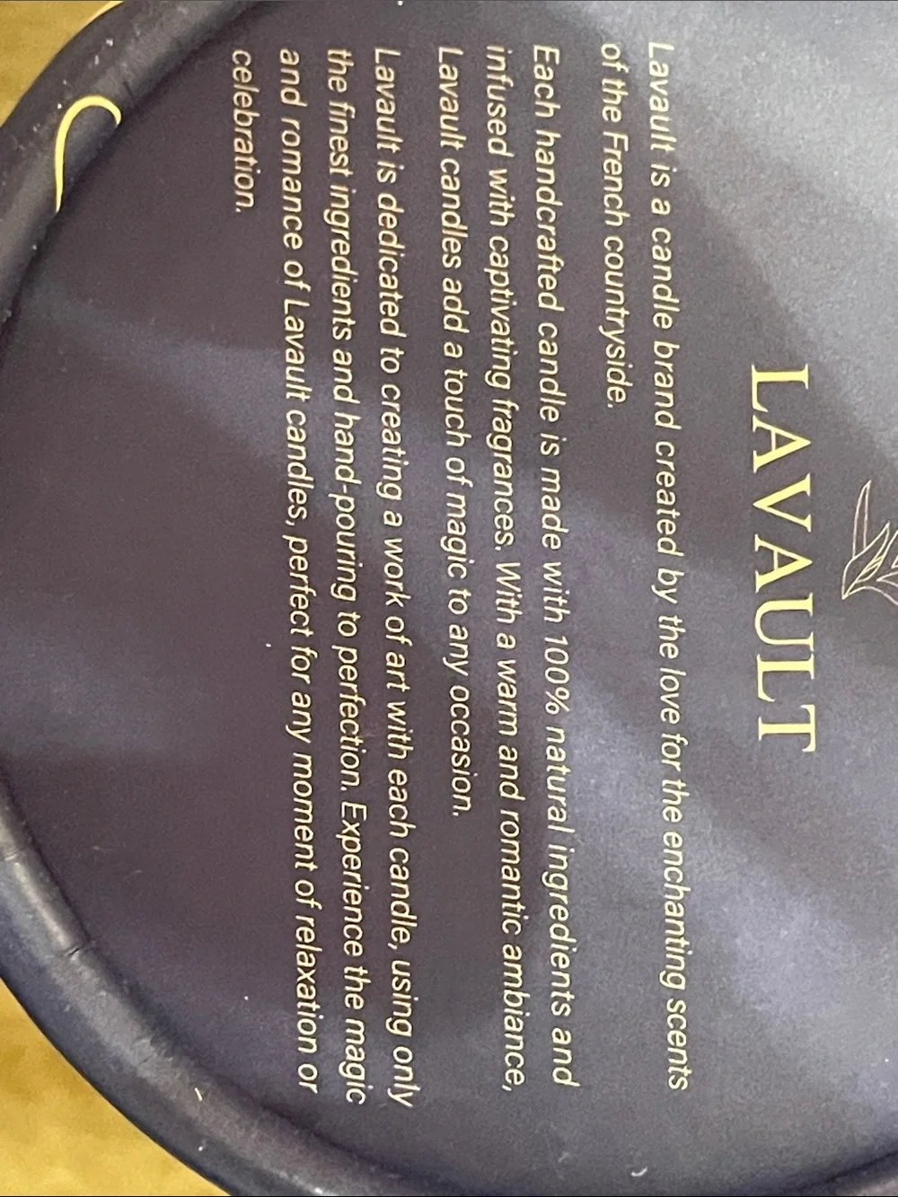 LAVAULT Handcraftes Ambient Creator Number 11. One NWT. One NWOT.